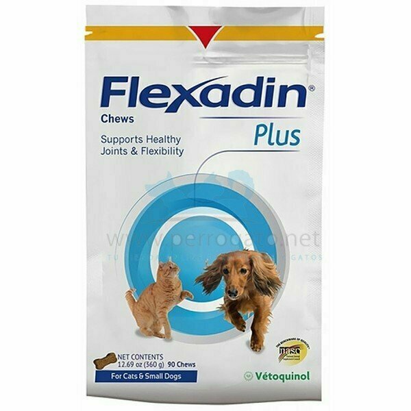 FLEXADIN PLUS ALIMENTO COMPLEMENTARIO PARA PERROS GATOS CONDROPROTECTOR