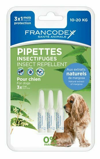 FRANCODEX PIPETAS REPELE PERRO
