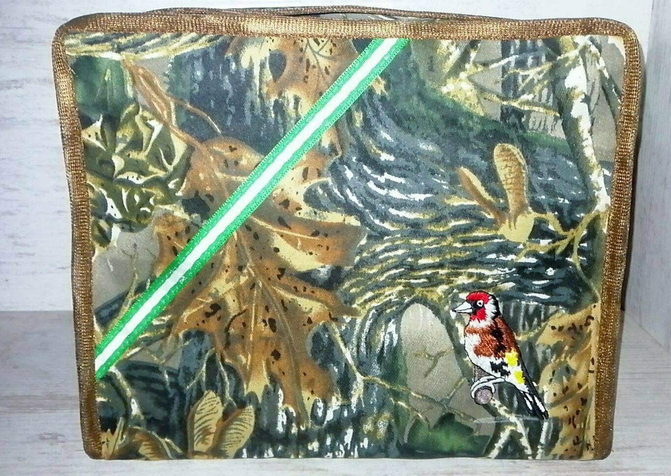 Funda Camuflaje Jilguero Bordado Senefa ANDALUCIA