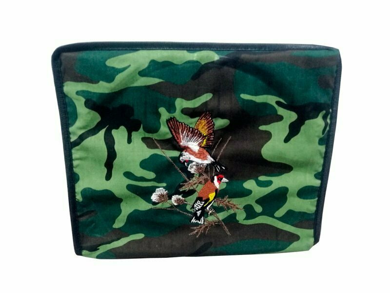 Funda Militar Cardo Bordado