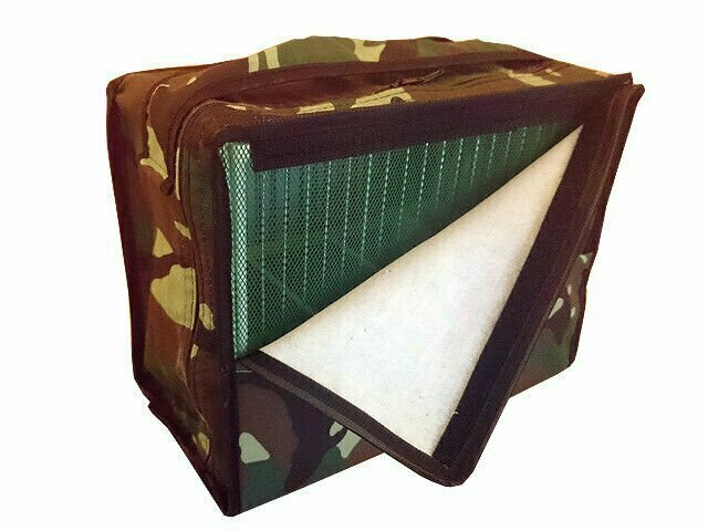 FUNDA MILITAR TAPA Y REJILLA SILVESTRISMO