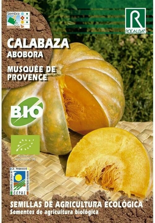 HORTALIZAS ECOLOGICAS CALABAZA MUSQUEE DE PROVENCE