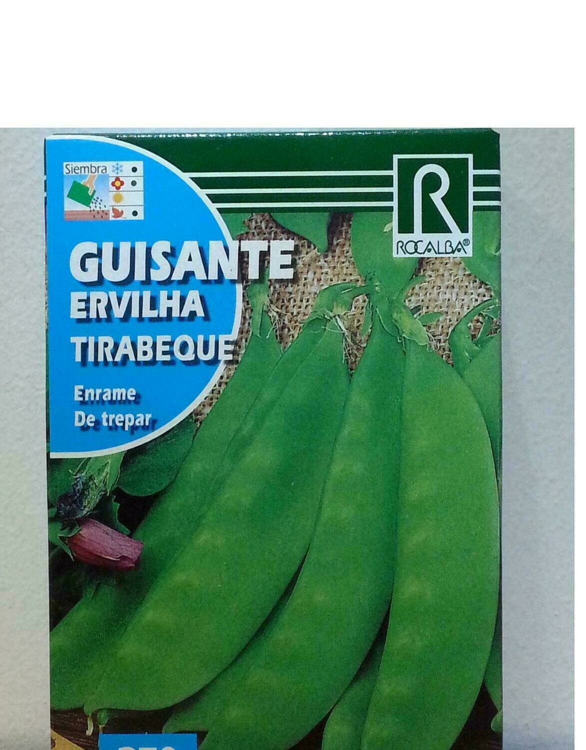 HORTALIZAS GUISANTE TIRABEQUE-ENRAME 250 GRS