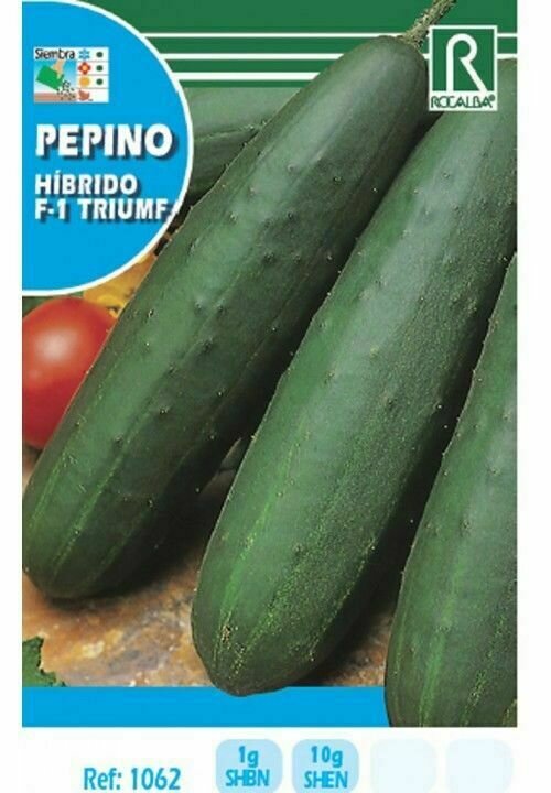 HORTALIZAS PEPINO HIBRIDO F-1 TRIUMF