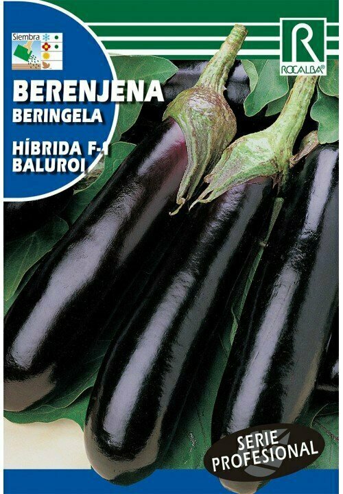 HORTALIZAS PROFESIONAL BERENJENA HIBRIDA F-1 BALUROI