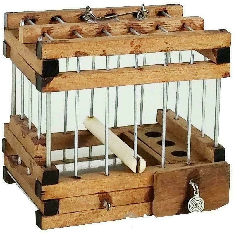 JAULA MINIATURA DECORACIÓN