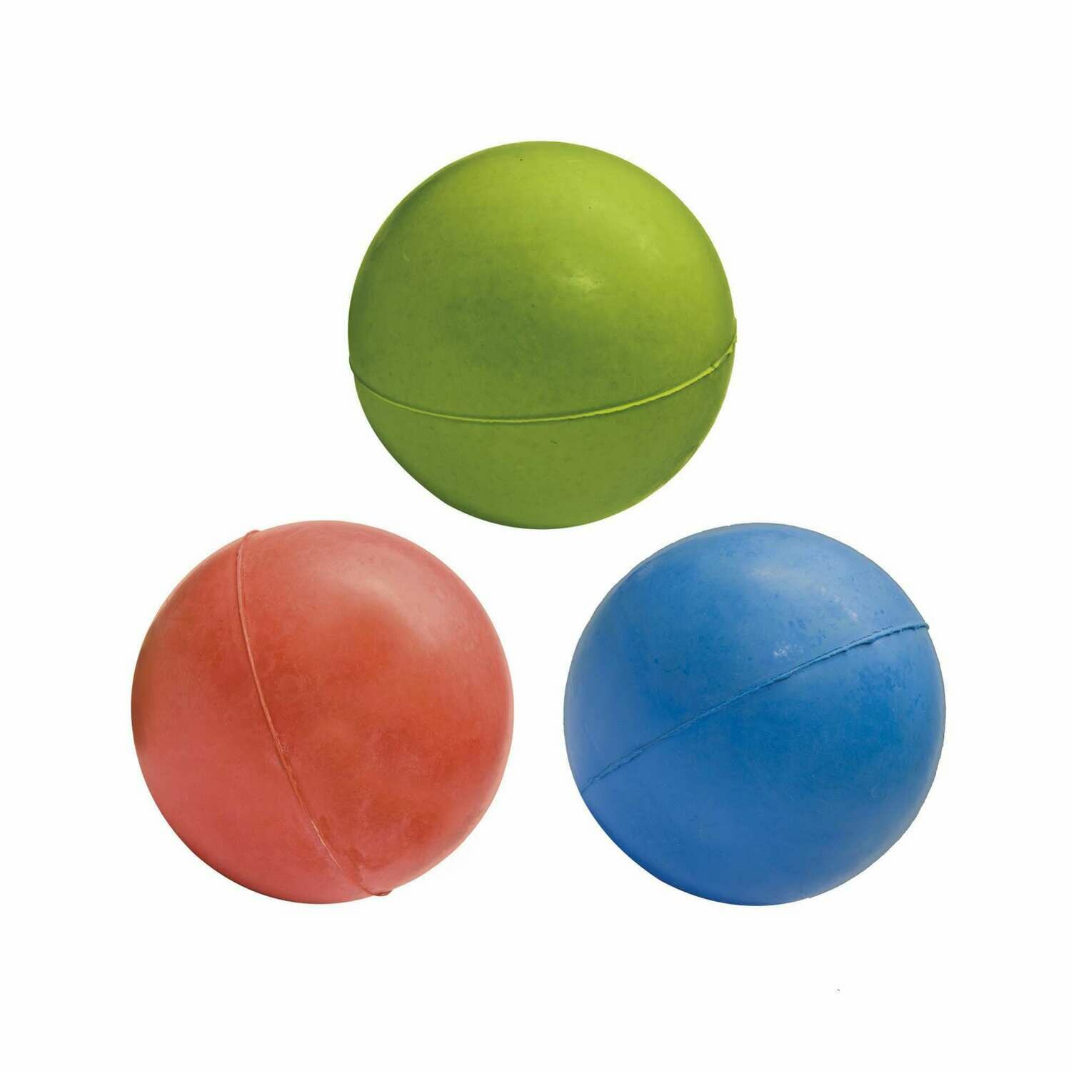 Juguete pelota maciza de caucho surtida