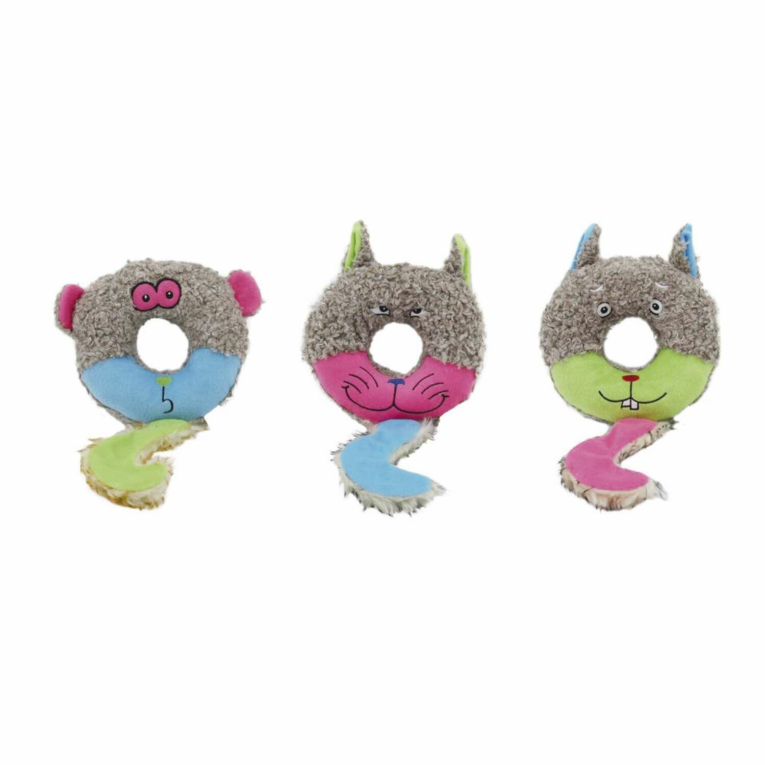 Juguete Teddy con forma de aros
