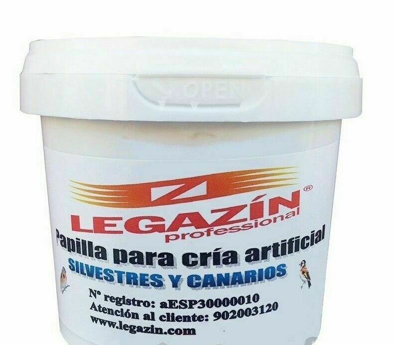 LEGAZIN PAPILLA PARA CRIA DE JILGUEROS Y CANARIOS