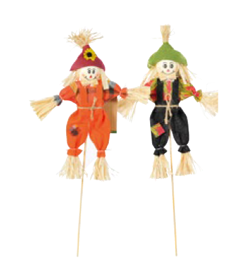 Muñeco Espantapájaros Tradicional 35 cm