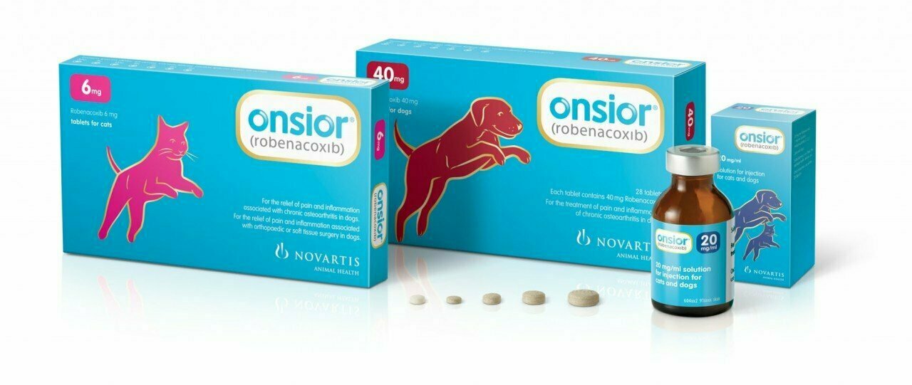 ONSIOR ALIMENTO COMPLEMENTARIO PARA PERROS 40 MG 30 COMPRIMIDOS