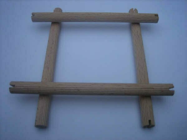 Palo Saltador de madera Jaula pájaros SILVESTRISMO