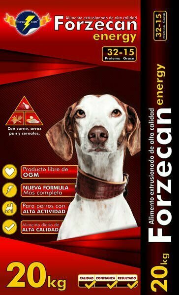 PIENSO DE ADULTO 20 KG FORZECAN ENERGY 1 PALET 56 SACOS