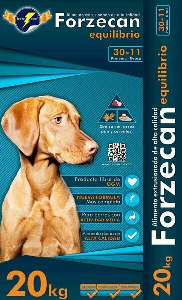 PIENSO DE ADULTO FORZECAN EQUILIBRIO 20 KG 56 SACOS 1 PALLET
