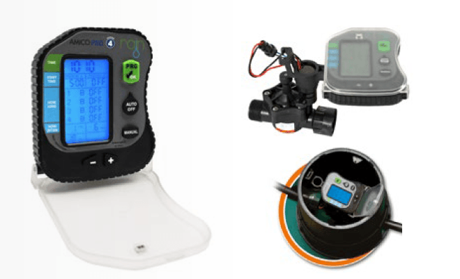 Programador RAIN AMICO PRO 9VDC 2 estaciones