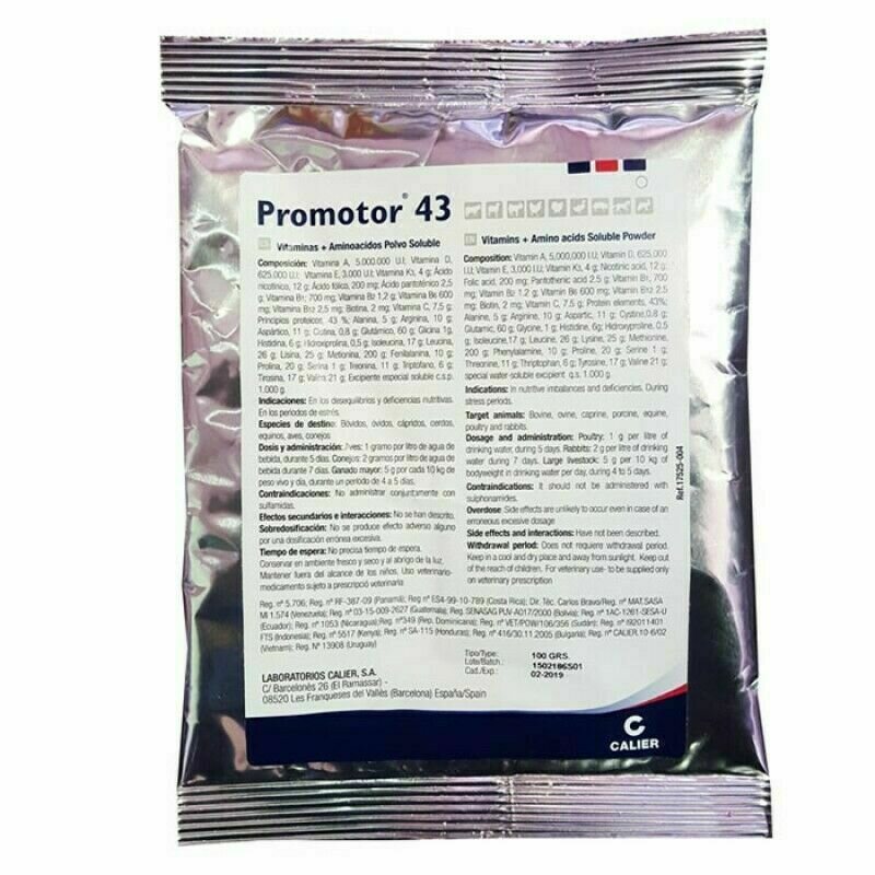 PROMOTOR 43 100 GRAMOS