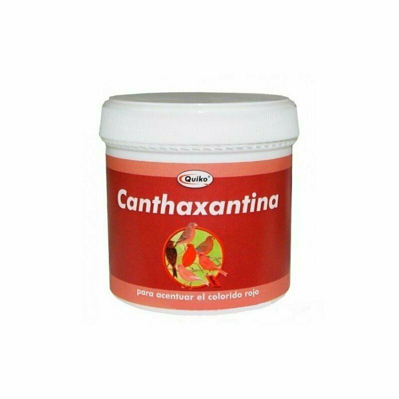 QUIKO Colorante Natural Para Pájaros CANTAXANTINA