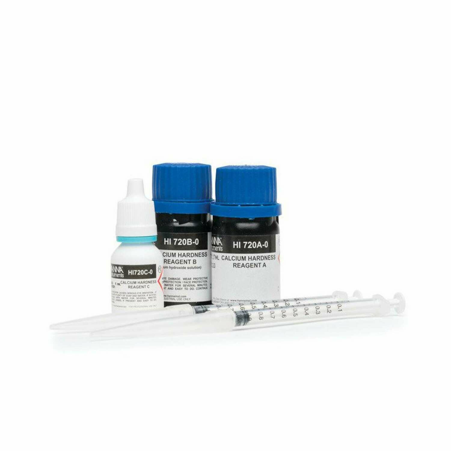 Reactivos Dureza cálcica (0,00 a 2,70 PPM) 25 test HANNA