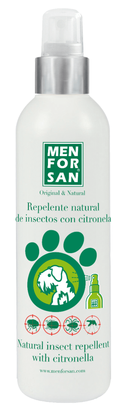 REPELENTE NATURAL DE INSECTOS CON CITRONELA