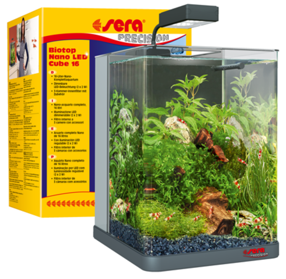 sera Biotop Nano LED Cube 16