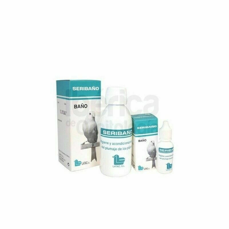 SERIBAÑO 15 ML - HIGIENE Y ACONDICIONAMIENTO DEL PLUMAJE DE LOS PÁJAROS LATAC