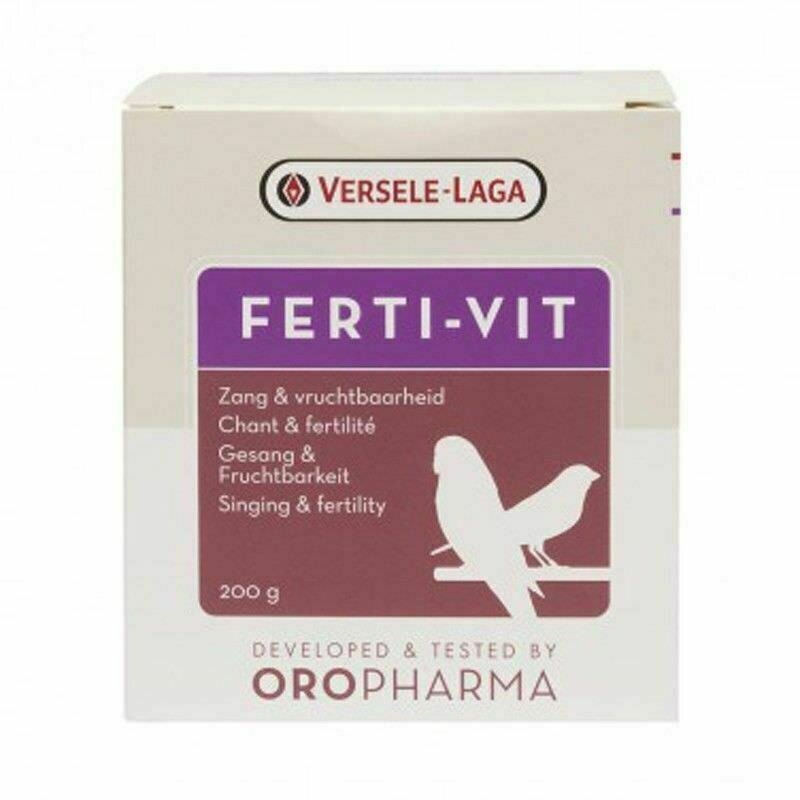 VERSELE-LEGA FERTI-VIT | CANTO Y FERTILIDAD MEZCLA VITAMINAS Y AMINOACIDOS 25 GRS