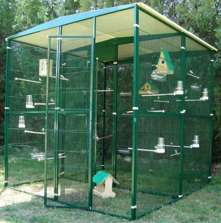 VOLADERO DE JARDIN 2 X 2 METROS CON SEPARACIÓN