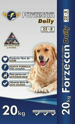 PIENSO DE ADULTO 20 KG FORZECAN DAILY ECONOMICO 1 PALLET DE 56 SACOS
