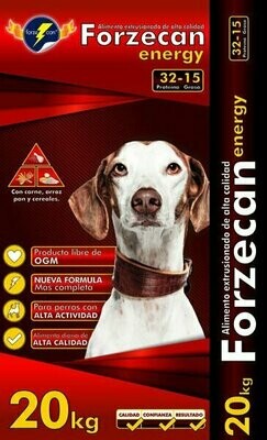 PIENSO DE ADULTO 20 KG FORZECAN ENERGY