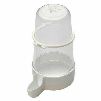 BEBEDERO PÁJAROS TUBO 400ML CON ANILLA