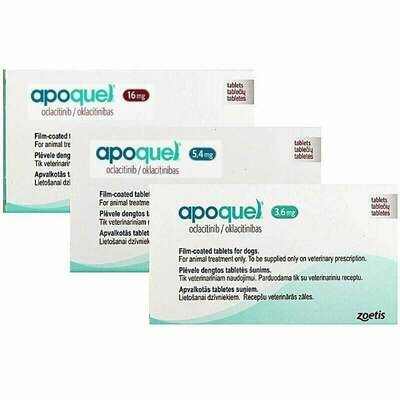 APOQUEL PARA PERROS 5.4 MG 100 COMPRIMIDOS