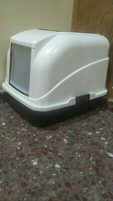 ARENERO PARA GATOS CON PALA Y FILTRO