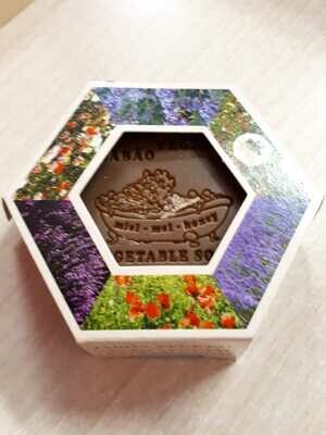 JABON EXFOLIANTE MIEL ALMENDRAS JABON EXFOLIANTE MIEL ALMENDRAS