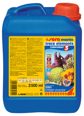 sera marin COMPONENT 3 trace elements Anionics