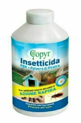 Pbk insecticida en polvo