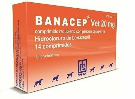 BANACEP ALIMENTO COMPLEMENTARIO PARA PERROS BANACEP 5 mg 140 Comprimidos