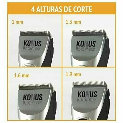 CABEZALES  cortapelo Konus