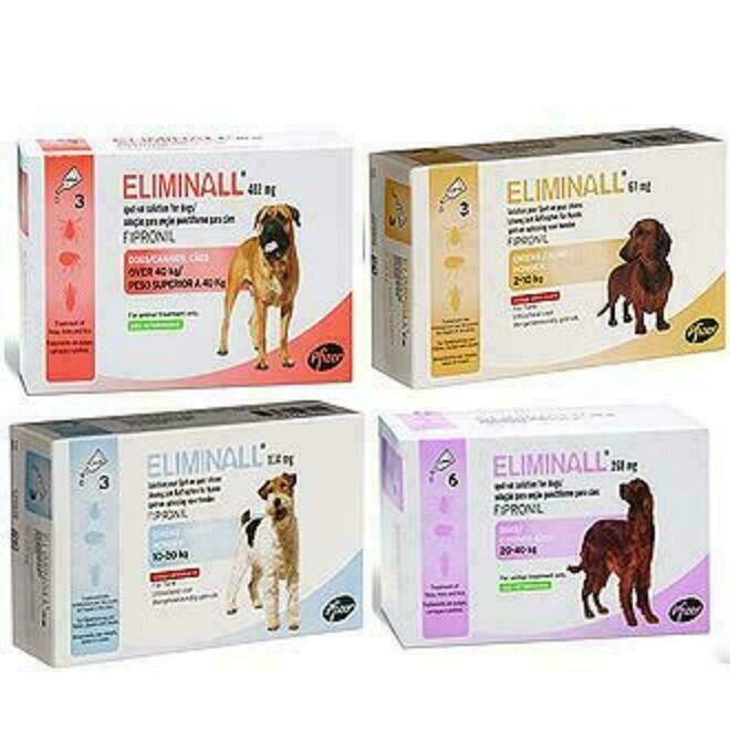 ELIMINALL PIPETAS PERROS GATOS ANTIPARASITARIO