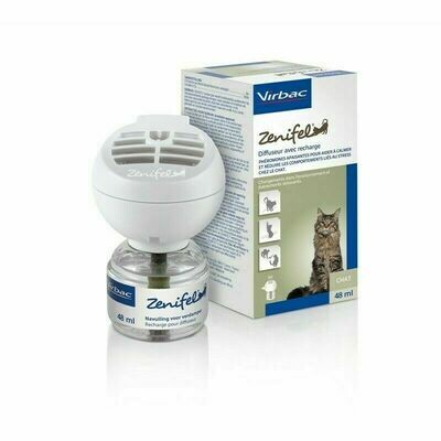 ZENIFEL DIFUSOR MAS RECAMBIO 48 ML + REGALO 1 PIPETA EFFIPRO GATO ZENIFEL DIFUSOR MAS RECAMBIO 48 ML + REGALO 1 PIPETA EFFIPRO GATO