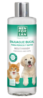 ENJUAGUE BUCAL PARA PERROS Y GATOS