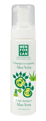 CHAMPÚ EN ESPUMA ALOE VERA PARA ROEDORES Y HURONES