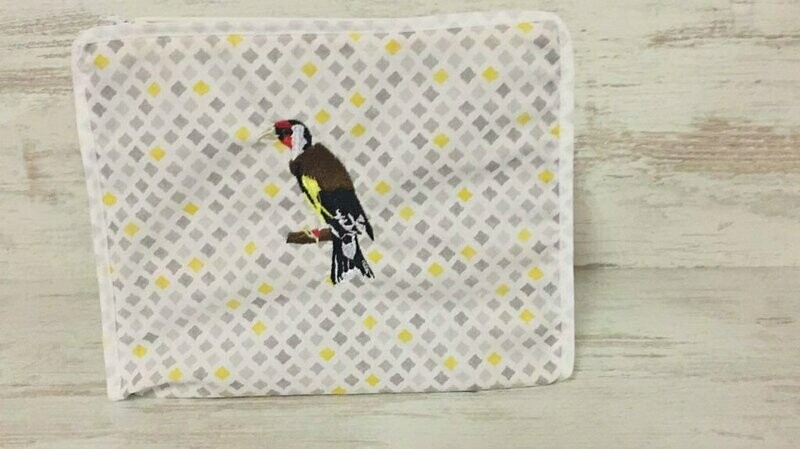 FUNDA BORDADO JILGUERO