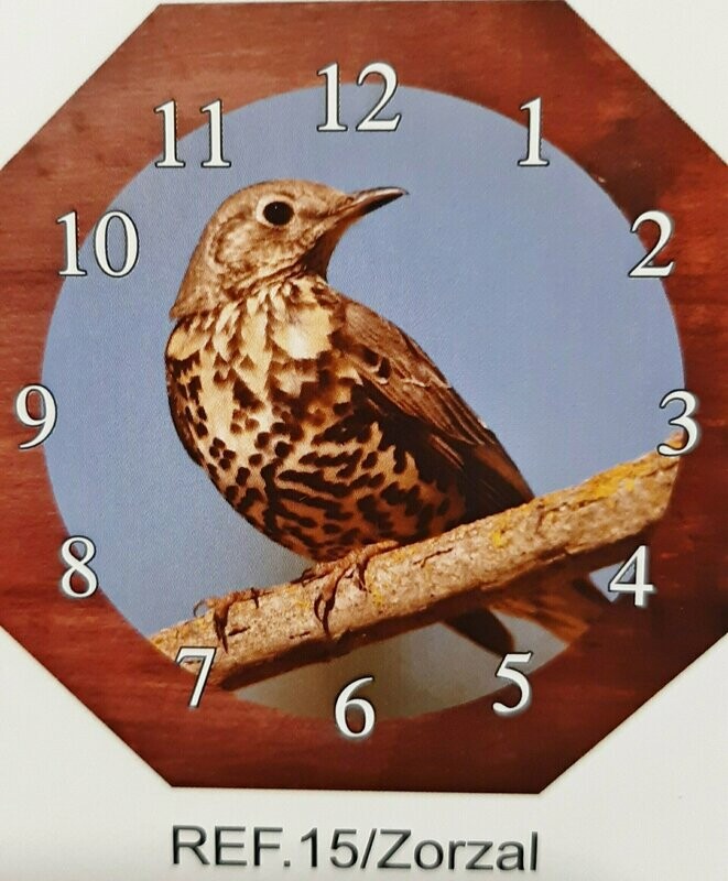 Reloj de Pared Zorzal