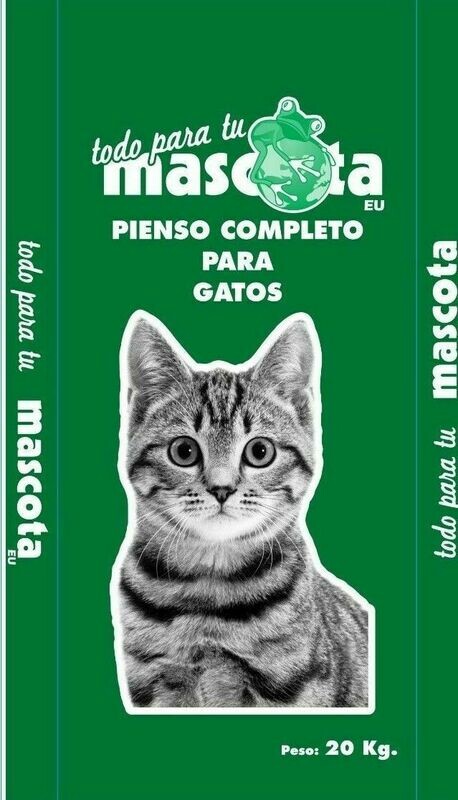 PIENSO COMPLETO PARA GATOS 20 KG