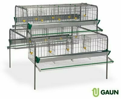 Batería para gallinas 16 departamentos. Principio