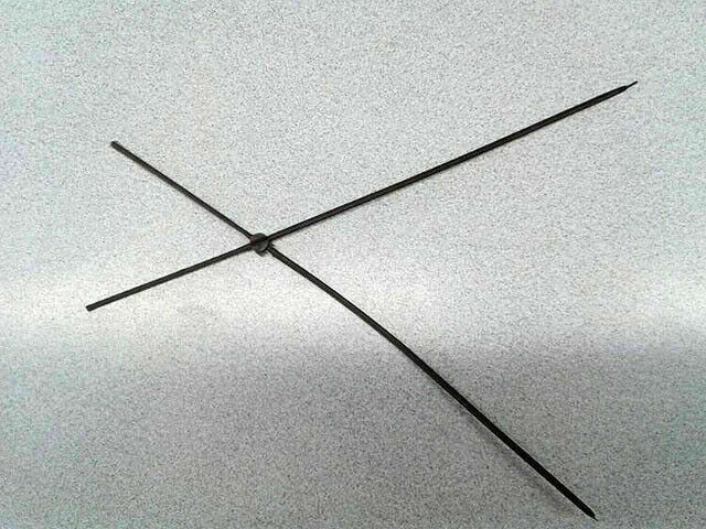 Crucetas Montadas Plástico SILVESTRISMO 10 UNIDADES