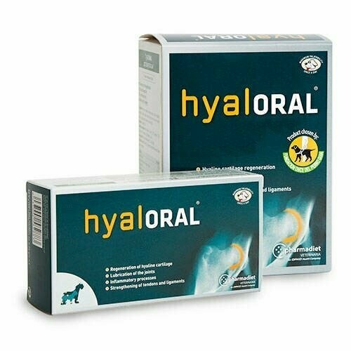 HYALORAL ALIMENTO COMPLEMENTARIO PARA PERROS HYALORAL RAZAS GRANDES 120 Comprimidos