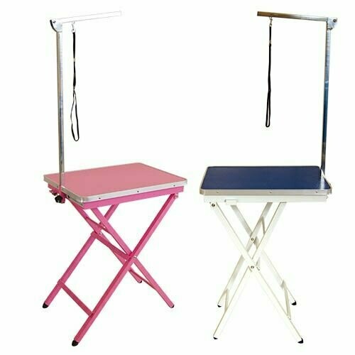 Mesa plegable con horca