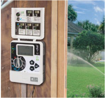 Programador Rain C-DIAL 9VDC 6 estaciones