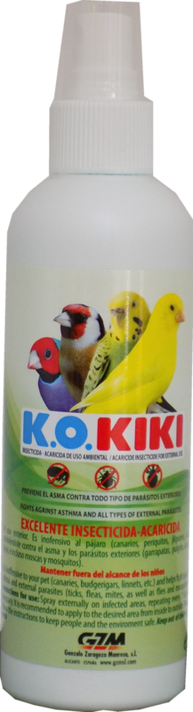 Kiki k.o. insecticida- antiparacito pajaros 200ml